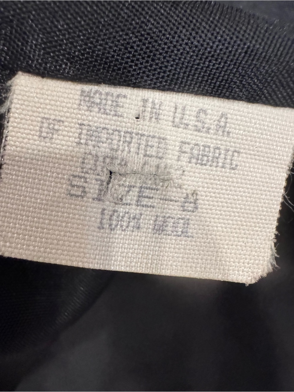 Vintage Harold’s Black Double Breasted Blazer 100% Wool Womens Sz 8 - Picture 4 of 9